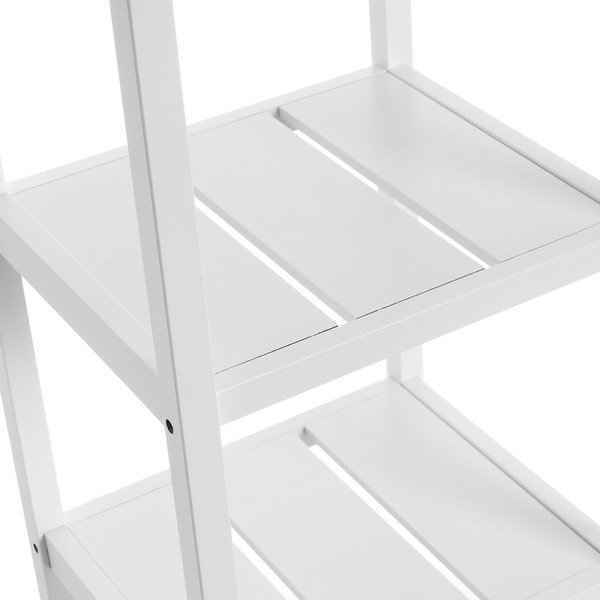 Fehér polcos állvány 37x140 cm – Casa Selección-image-2
