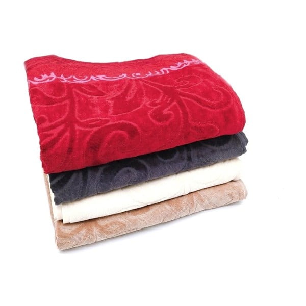 Barna pamut fürdőlepedő 70x140 cm Skyline – JAHU collections-image-3