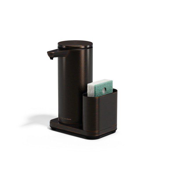 Bronzszínű automata fém mosogatóeszköz tartó – simplehuman