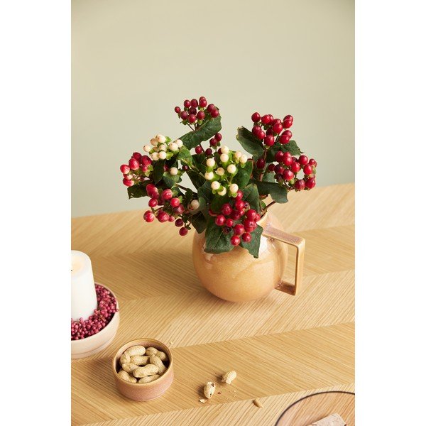 Étkezőasztal tölgyfa dekorral 100x200 cm Herringbone – Hübsch-image-1