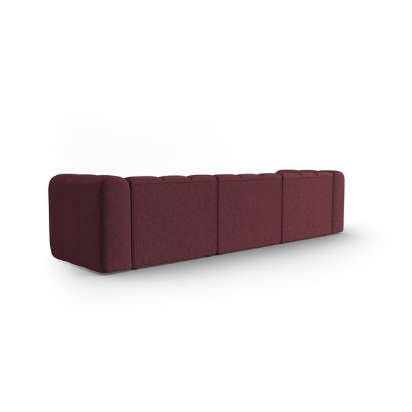 Borvörös kanapé 318 cm Lupine – Micadoni Home-image-4
