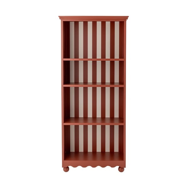 Piros könyvespolc 66x151,5x32 cm Sasha – Bloomingville