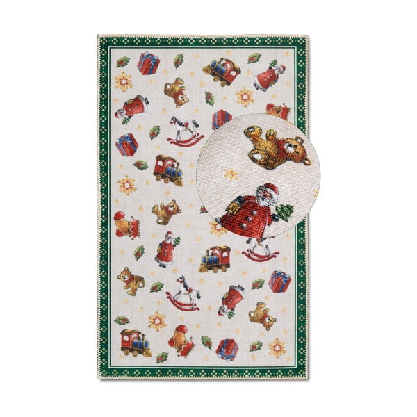 Zöld szőnyeg karácsonyi mintával 50x80 cm Green Christmas – Villeroy&Boch