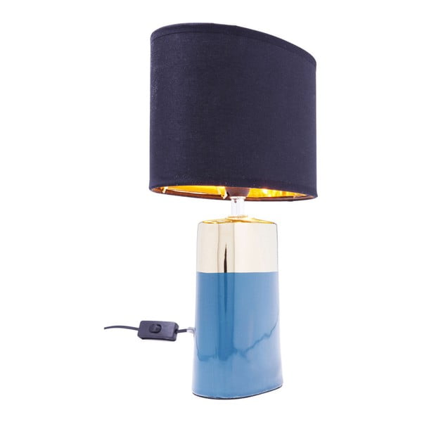 Zelda kék asztali lámpa, magasság 32, 5cm - Kare Design