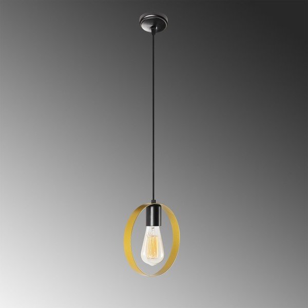Simeon arany-fekete fém függőlámpa - Opviq lights-image-1