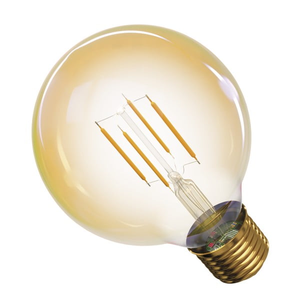 Vintage Warm White LED izzó, G95, 4W E27 - EMOS-image-3