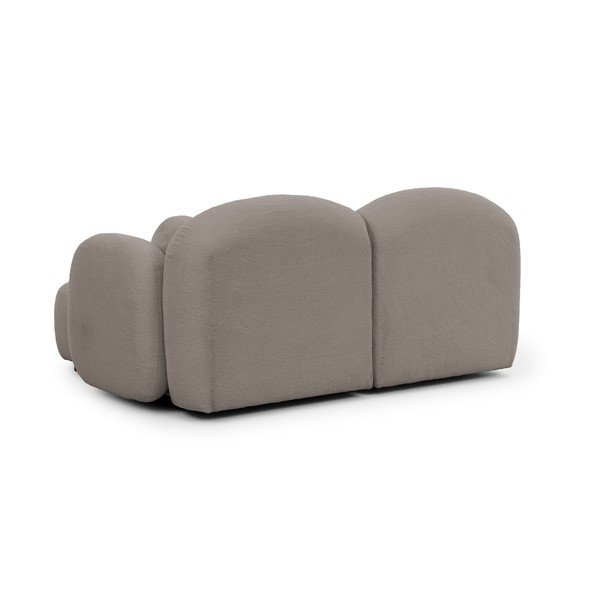 Szürke buklé sarokkanapé (jobb oldali-heverő résszel) Orbit – Ropez-image-3