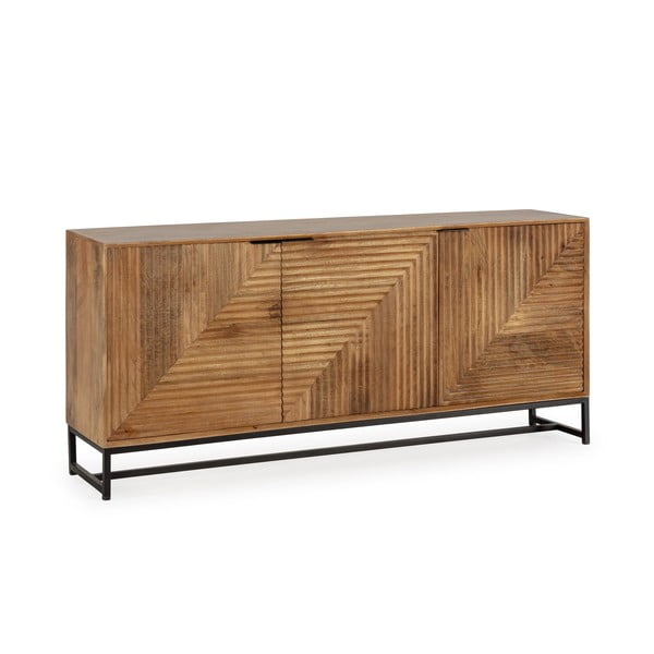 Natúr színű mangófa komód 170x79x40 cm Nereida – MOME-image-2