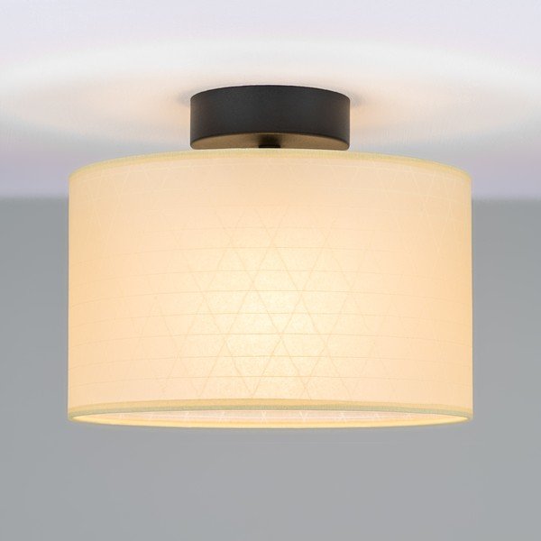 Taiko háromszögmintás bézs mennyezeti lámpa, ⌀ 25 cm - Sotto Luce-image-1