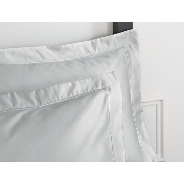 Oxford Luxury szürke pamutszatén párnahuzat, 50 x 75 cm - Bianca-image-1