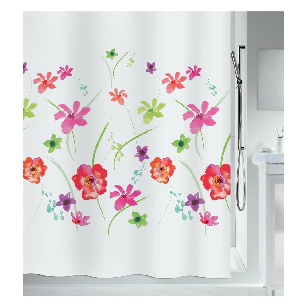 Zuhanyfüggöny 180x200 cm Flower  Spirella