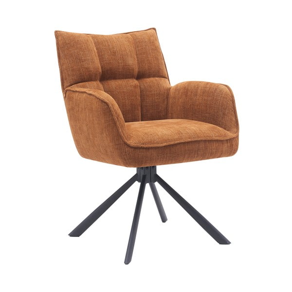 Narancssárga kárpitozott étkezőfotel szett 2 db-os Marilla – Unique Furniture-image-3