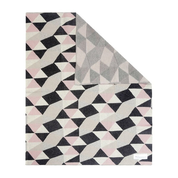 Triangles pamut gyerek takaró, 80 x 100 cm - Kindsgut-image-1