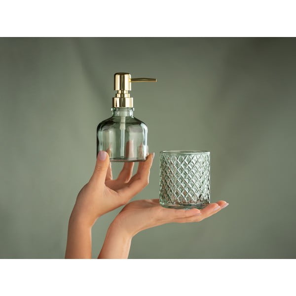 Mentazöld üveg szappanadagoló 200 ml Atessa – Wenko-image-2