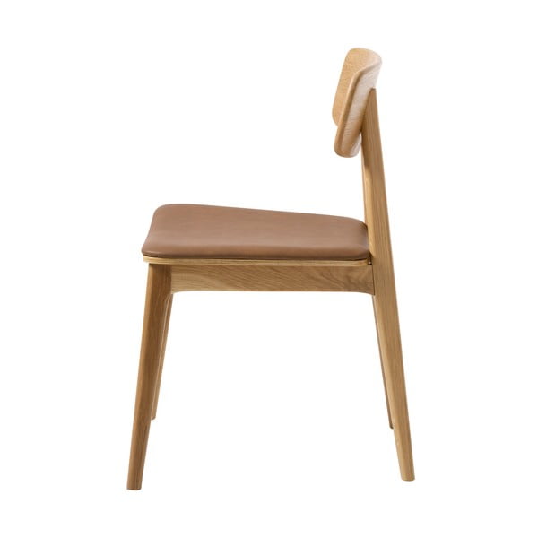 Natúr színű étkezőszék Livo – Unique Furniture-image-3