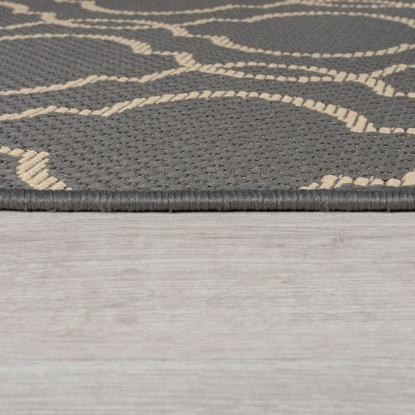 Szürke-bézs kültéri futószőnyeg 230x66 cm Milan - Flair Rugs-image-4