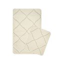 Krémszínű fürdőszobai kilépő szett 2 db-os 50x80 cm Cizgili – Foutastic