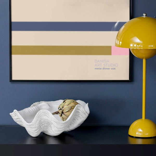 Poligyanta dekoratív tál 33x27 cm Shell – Mette Ditmer Denmark-image-1