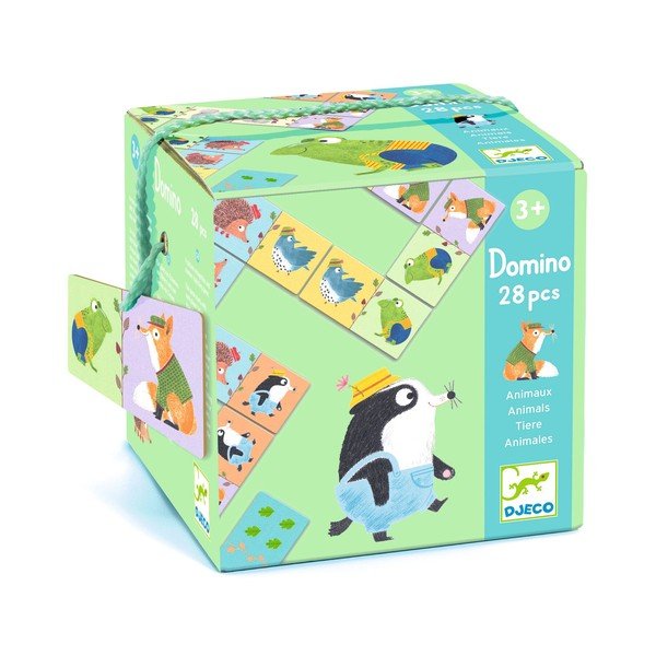 Animals dominók gyerekeknek - Djeco-image-1