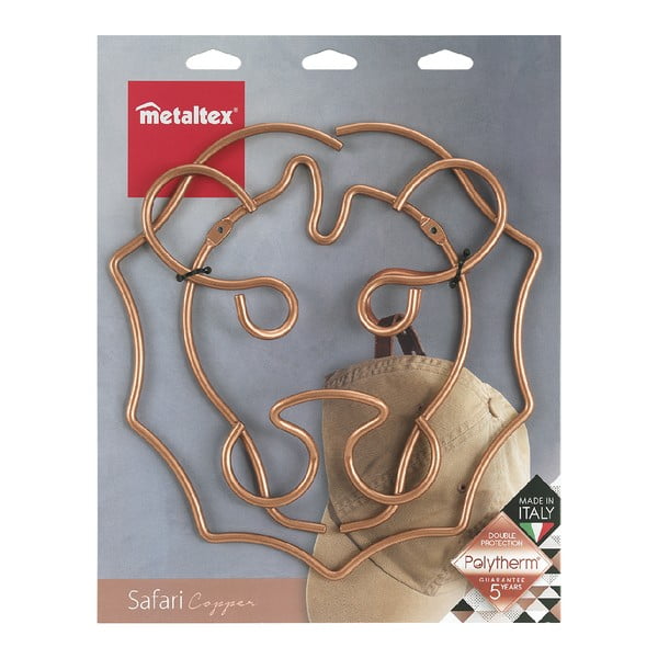 Oroszlán formájú fali akasztó, szélesség 27 cm - Metaltex-image-2