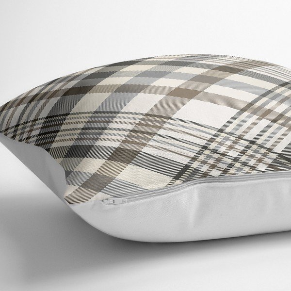 Checkered pamut keverék párnahuzat, 70 x 70 cm - Minimalist Cushion Covers-image-1