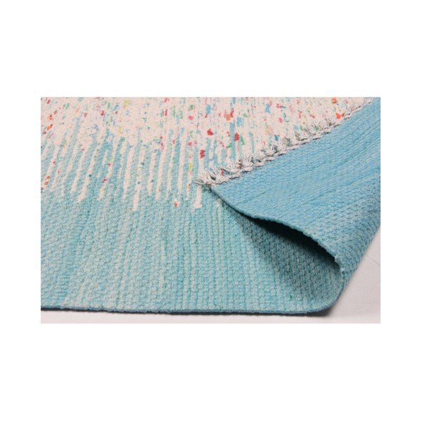 Eco Rugs Akvile kék szőnyeg, 80 x 150 cm-image-2