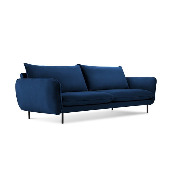 Kék bársony kanapé 230 cm Vienna – Cosmopolitan Design