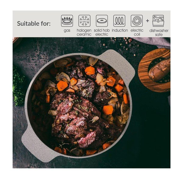 Lábas sütéshez fedővel 3,2 l Signature Range – Cooksmart ®-image-4