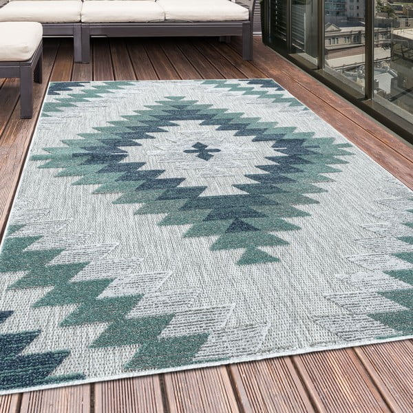 Kék kültéri futószőnyeg 80x250 cm Bahama – Ayyildiz Carpets-image-1