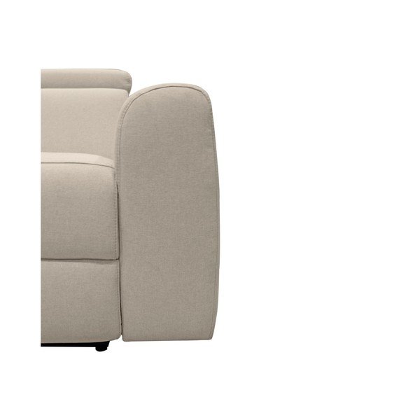 Fehér bőrutánzat kanapé 216 cm Capena – Støraa-image-4