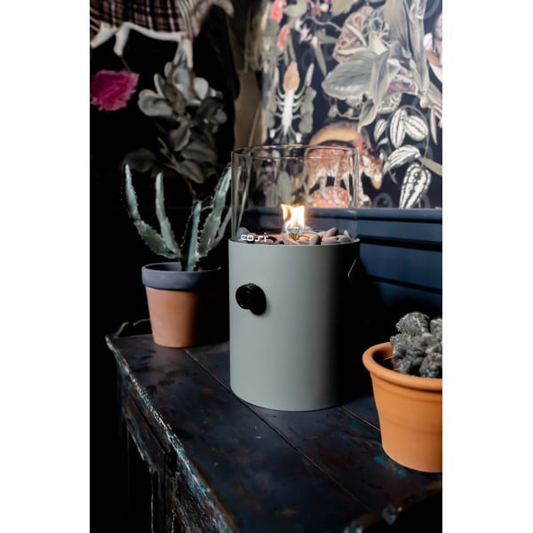 Original olívazöld gázlámpa, magasság 30 cm - Cosi-image-4