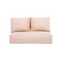 Krémszínű kinyitható kanapé 120 cm Taida – Balcab Home