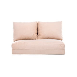 Krémszínű kinyitható kanapé 120 cm Taida – Balcab Home