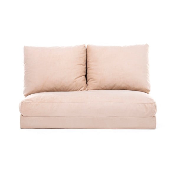 Krémszínű kinyitható kanapé 120 cm Taida – Balcab Home
