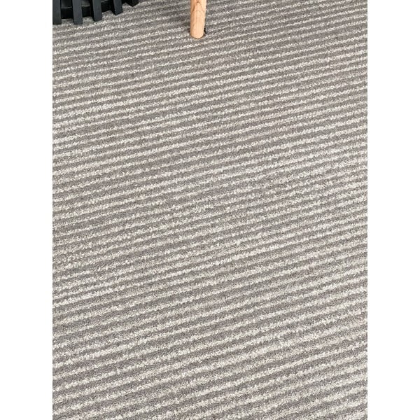 Szürke gyapjú szőnyeg 160x240 cm Calisia M Ribs – Agnella-image-2