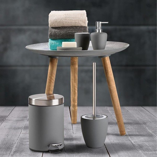 Confetti szürke pedálos szemetes, 3 l - Zone-image-1