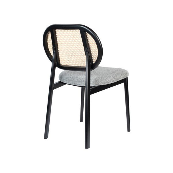 Szürke rattan étkezőszék Spike - Zuiver-image-4
