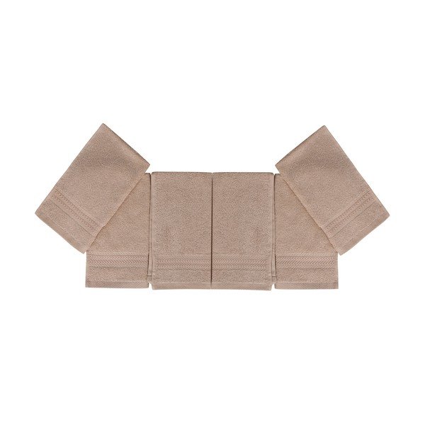 6 db-os bézs törölköző szett, 50 x 30 cm-image-2
