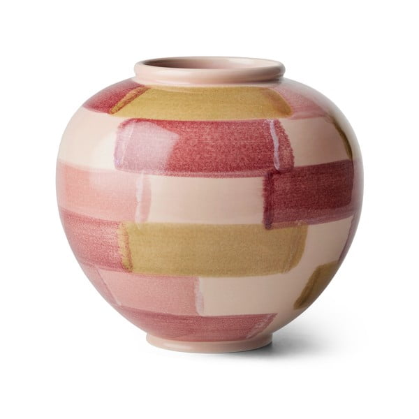 Rózsaszín kerámia váza ø 21,5 cm Canvas - Kähler Design