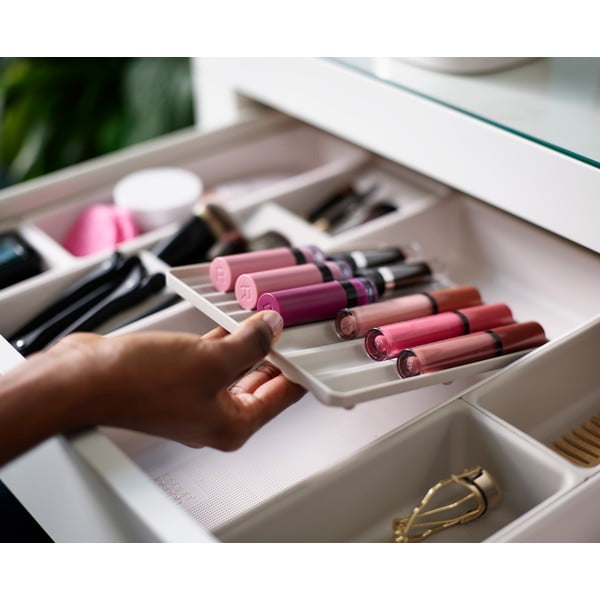 Bézs fürdőszobai rendszerező szett 12 db-os Viva – Joseph Joseph-image-1