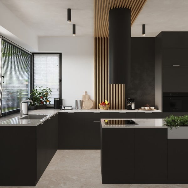 Fekete-ezüstszínű mennyezeti lámpa Crown – Sollux-image-4