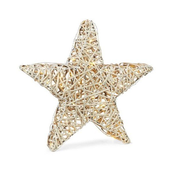 Natúr színű kültéri fénydekoráció karácsonyi mintával ø 50 cm Sofus – Markslöjd-image-2