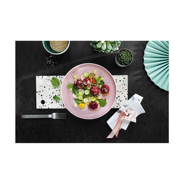 Blossom fehér-rózsaszín porcelántányér, ⌀ 24 cm - Villeroy & Boch-image-2