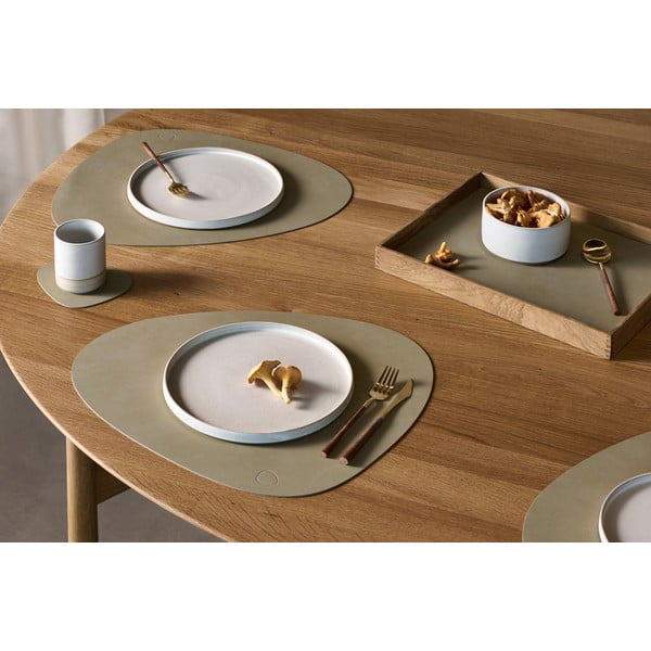 Öko bőr tányéralátét 37x44 cm Curve L Nupo – LIND DNA-image-1