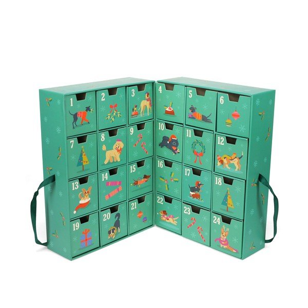 Adventi naptár 37,5 cm Festive Friends – Rex London