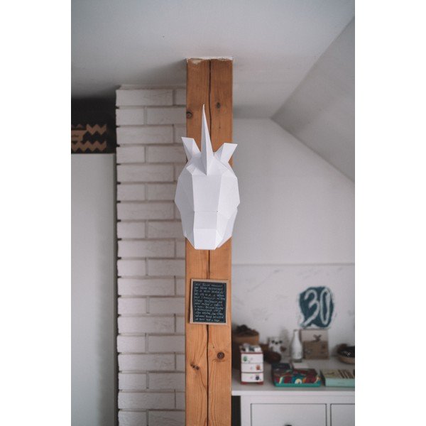 Egyszarvú kreatív hajtogatható papírfigura - Papertime-image-4