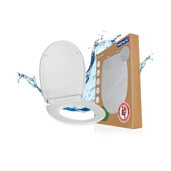 WC-ülőke automatikus záródással 36,5 x 45 cm Roanne – Wenko