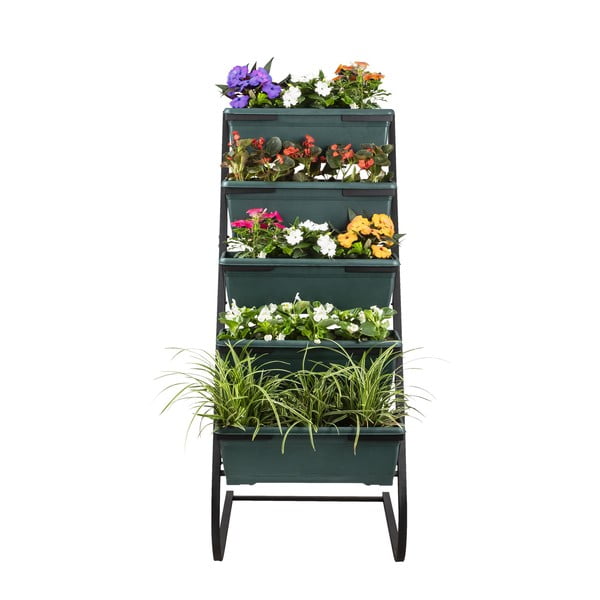 Fém virágtartó állvány (magasság 130 cm) – Floriane Garden-image-3