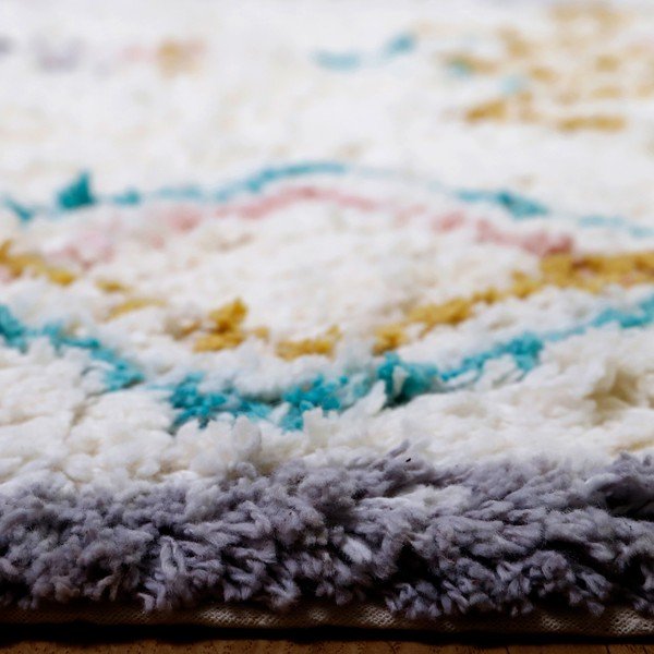 Milko színes kézzel készített pamutszőnyeg, 100 x 160 cm - Nattiot-image-1