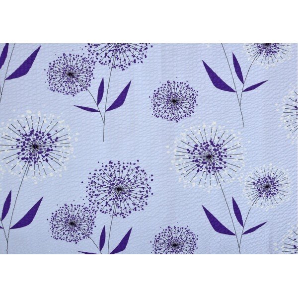 Világoskék egyszemélyes-hosszabbított krepp ágyneműhuzat 140x220 cm Dandelions -image-1